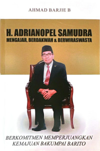 Image of Adrianopel Samudra: mengajar, berdakwah dan berwiraswasta