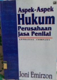 Image of Aspek-Aspek Hukum Perusahaan Jasa Penilai ( Appraisal Company )