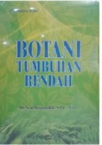 Botani Tumbuhan Rendah