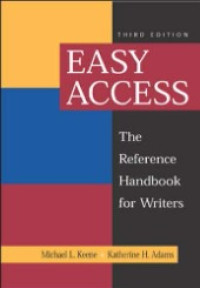 Image of Easy access: the reference handbook for writers