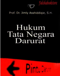 Image of Hukum tata negara darurat
