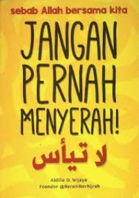 Image of Jangan pernah menyerah