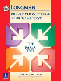 Image of Longman preparation course for the TOEFL test: the paper test