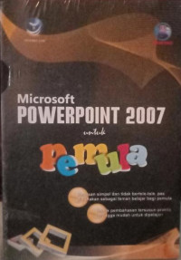 Image of Microsoft power point 2007 untuk pemula