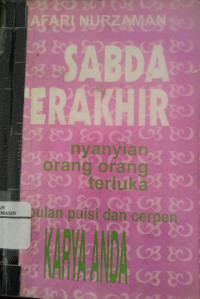 Image of Sabda terakhir