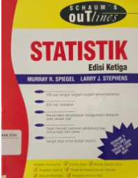 Image of Schaum's Outlines Teori dan Soal-soal Statistik
