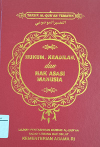 Image of Tafsir Al-Qur'an Tematik : hukum, keadilan dan ham