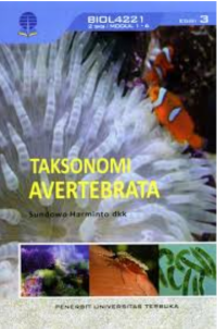 Image of Taksonomi avertebrata: BIOL4221/2 SKS/MODUL 1-6