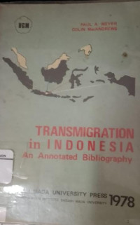 Image of Transmigration in indonesia an annotated bibliography