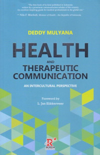 Health and Therapeutic Communication an Intercultural Perspective