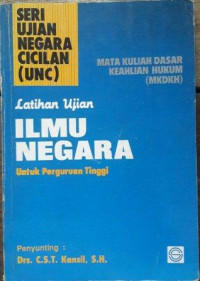 Latihan Ujian: ilmu negara