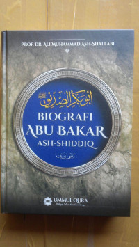Biografi Abu Bakar Ash-Shiddiq