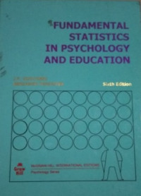 Fundamental Statistics in Psychology and education