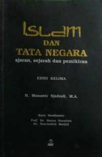 Islam dan Tata Negara Ajaran, Sejarah dan Pemikiran Ed.5