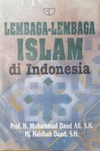 Lembaga-Lembaga Islam Di Indonesia