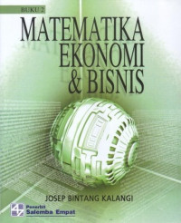 Matematika Ekonomi dan Bisnis Buku 2