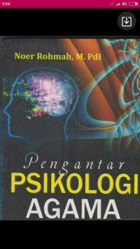 Image of Pengantar Psikologi Agama