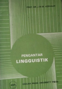 Image of Pengantar Lingguistik Jilid I