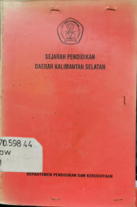 Sejarah Pendidikan Daerah Kalimantan Selatan