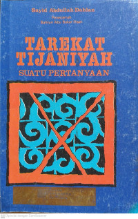 Image of Tarekat Tijaniyah Suatu Pertanyaan