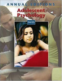 Image of ADOLESCENT PSYCHOLOGY