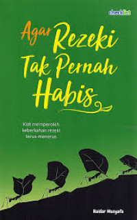 Image of Agar rezeki tak pernah habis