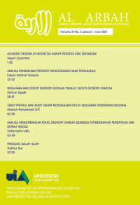 Al-Arbah: jurnal ekonomi bisnis dan perbankan syariah