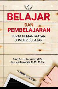 Image of Belajar dan pembelajaran: serta pemanfaatan sumber belajar
