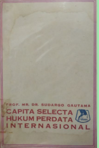 Capita selecta hukum perdata International