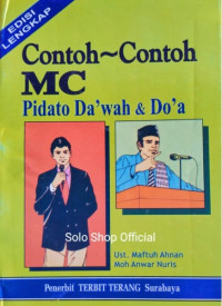Image of Contoh-contoh mc, pidato dan da'wah