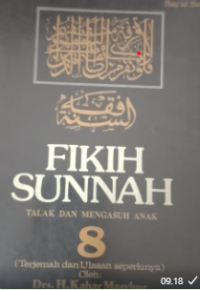 Image of Fikih Sunnah 8 ( Talak da Pengasuh Anak )