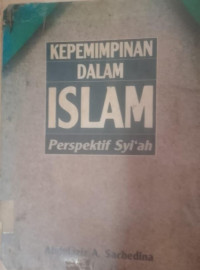 Image of Kepemimpinan dalam islam perspektif syi'ah