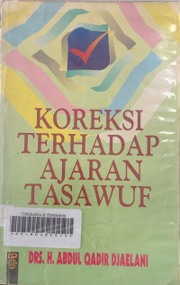 Koreksi Terhadap Ajaran Tasawuf