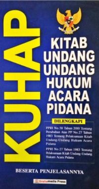 Image of KUHAP Kitab Undang Undang Hukum Acara Pidana