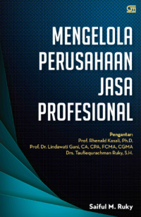 Mengelola perusahaan jasa profesional