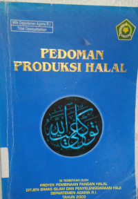 PEDOMAN FATWA PRODUKSI HALAL