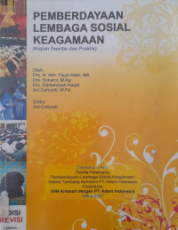 Pemberdayaan Lembaga Sosial Agama: Kajian Teoritis dan Praktis