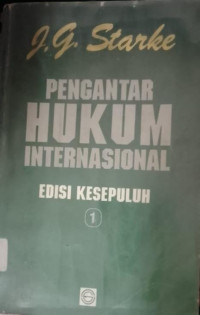 Image of Pengantar Hukum Internasional ( Edisi ke 10 )