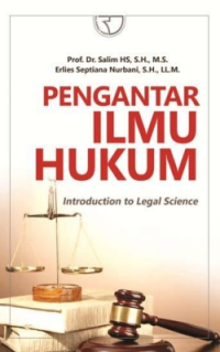 Image of Pengantar ilmu hukum (introduction to legal science)