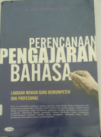 Image of Perencanaan pengajaran bahasa