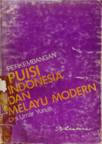 Image of Perkembangan Puisi Indonesia dan Melayu Modern/Umar Yunus