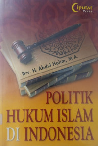 Politik hukum Islam di Indonesia