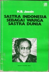 Image of Sastra Indonesia sebagai warga sastra dunia / H.B.Jassin