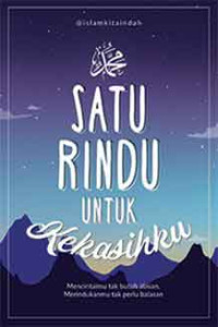 Satu rindu untuk kekasihku