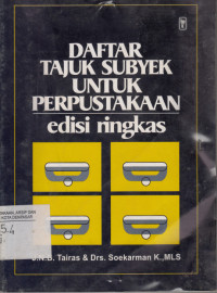 Daftar Tajuk Subyek Untuk Perpustakaan Edisi Ringkas