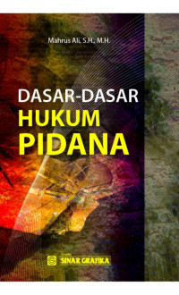 Dasar-dasar hukum pidana