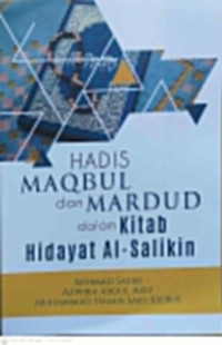 Hadis Maqbul dan Mardud dalam Kitab Hidayat Al-Salikin