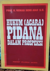 Hukum (Acara) Pidana Dalam Prospeksi