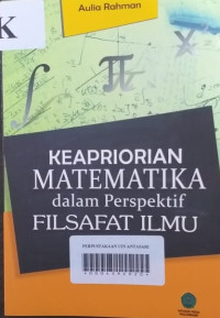 Keapriorian Matematika dalam Perspektif Filsafat Ilmu