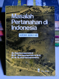 Masalah Pertanahan di Indonesia